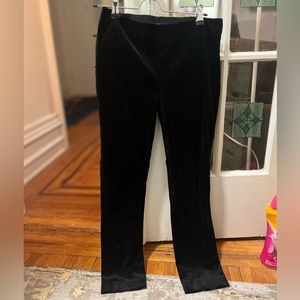 Ralph Lauren black velvet pants